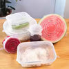 Fresh Stretch Silicone Lids – Reusable Heat-Resistant Food Covers